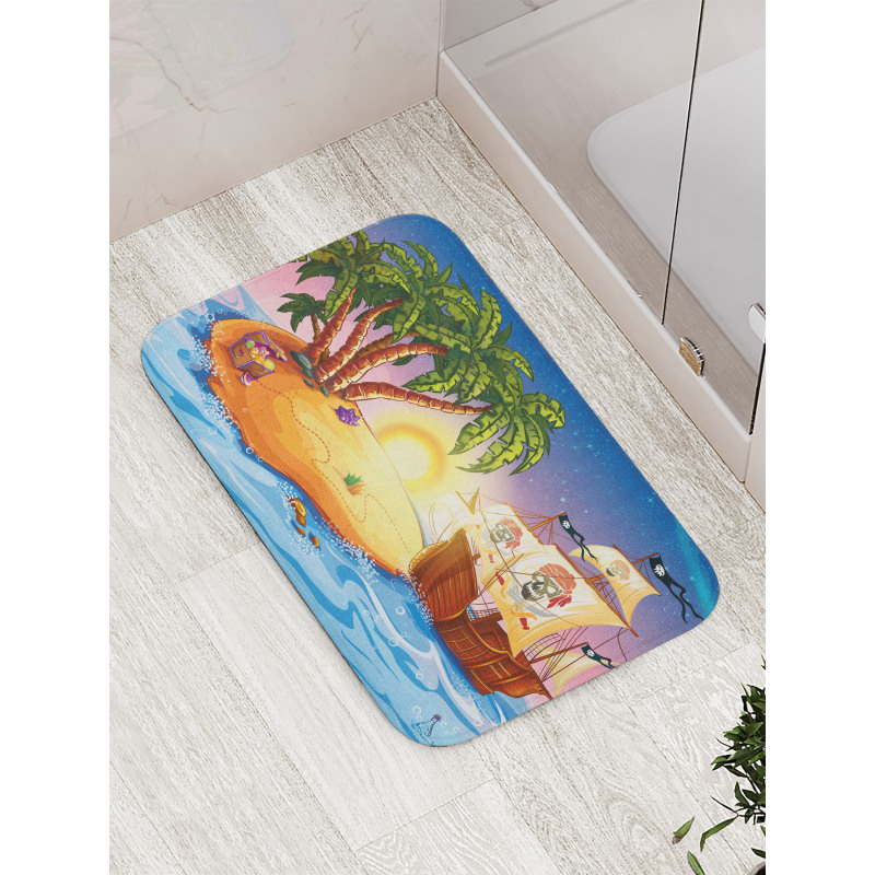 Exotic Sea Island Bath Mat