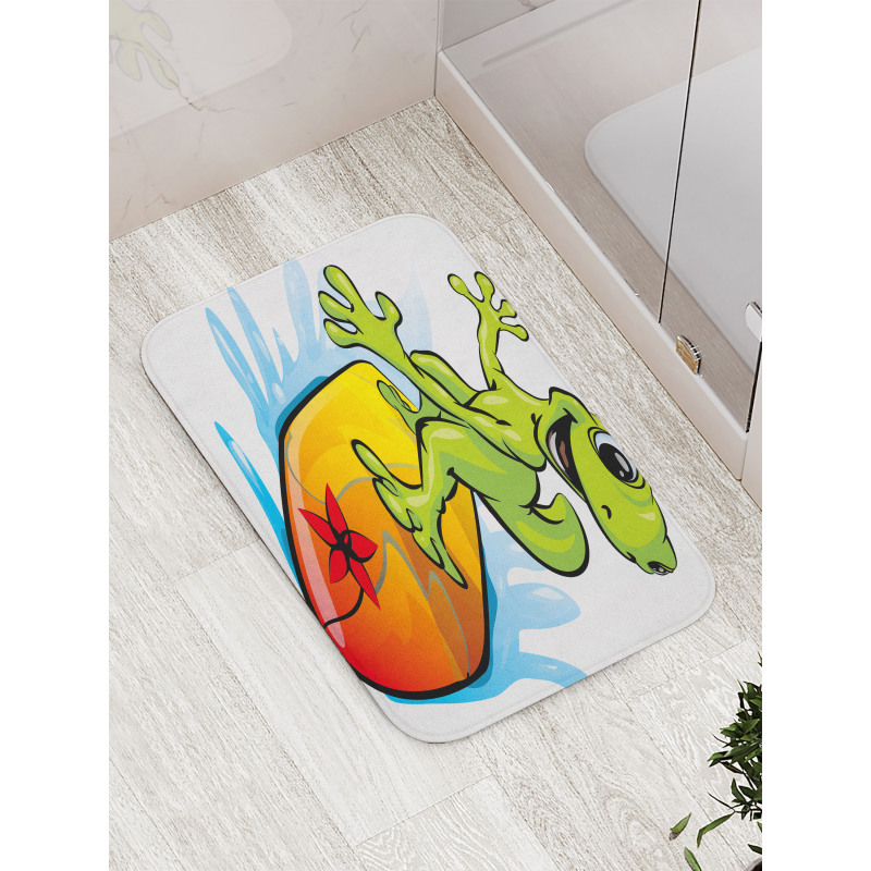 Gecko Surf Bath Mat