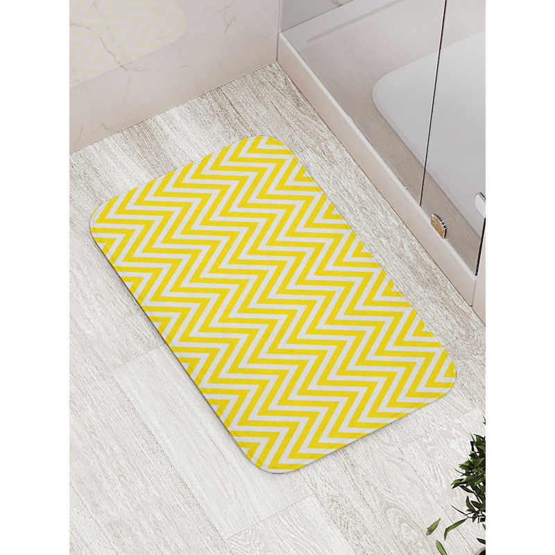 Modern Thin Line Bath Mat