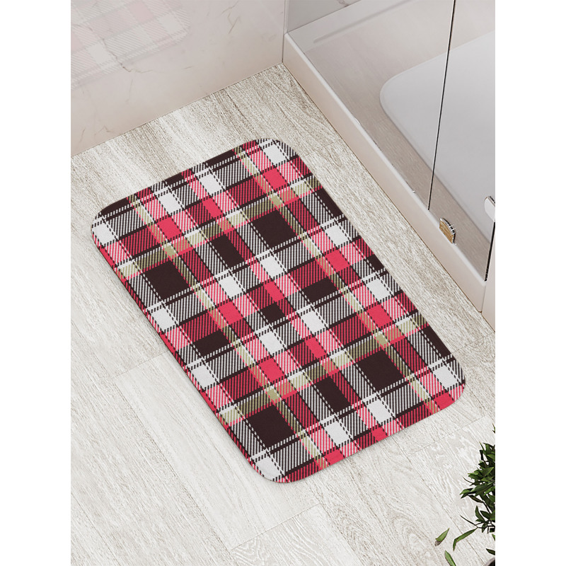 Striped Old Fashioned Bath Mat