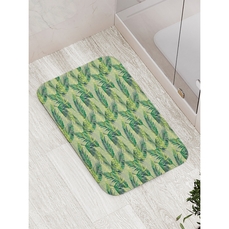 Rainforest Foliage Bath Mat