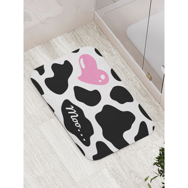 Camouflage Pattern Bath Mat