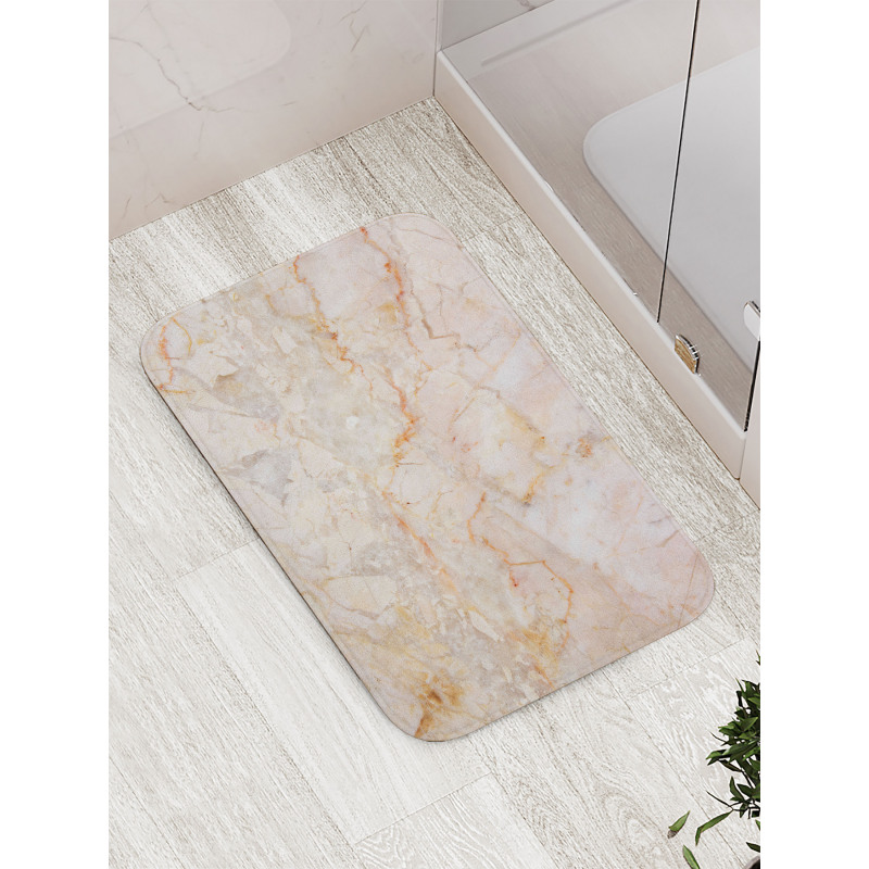 Mine Fractures Stains Bath Mat