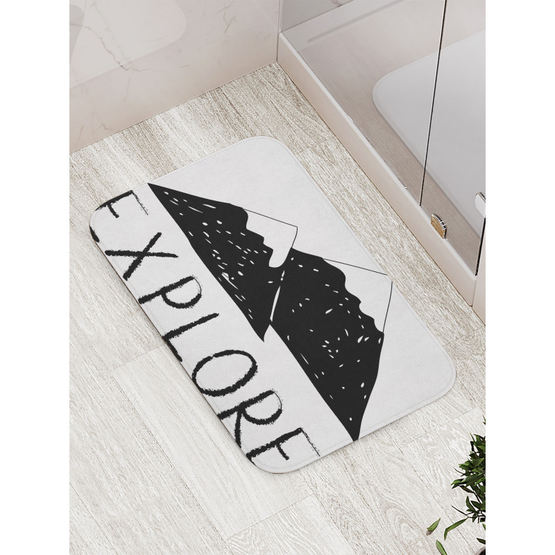 Explore Wild Forest Bath Mat