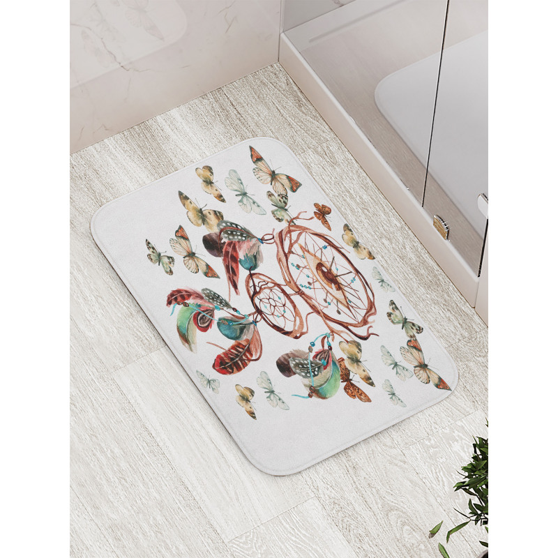 Dreamcatcher Art Bath Mat