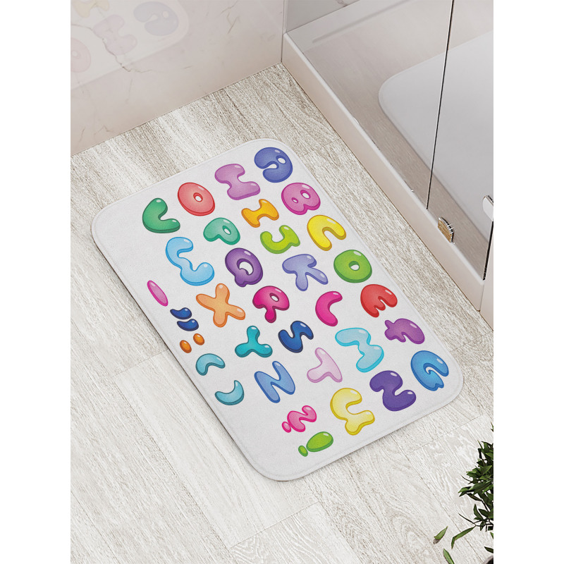 Bubble Shaped Colorful Bath Mat