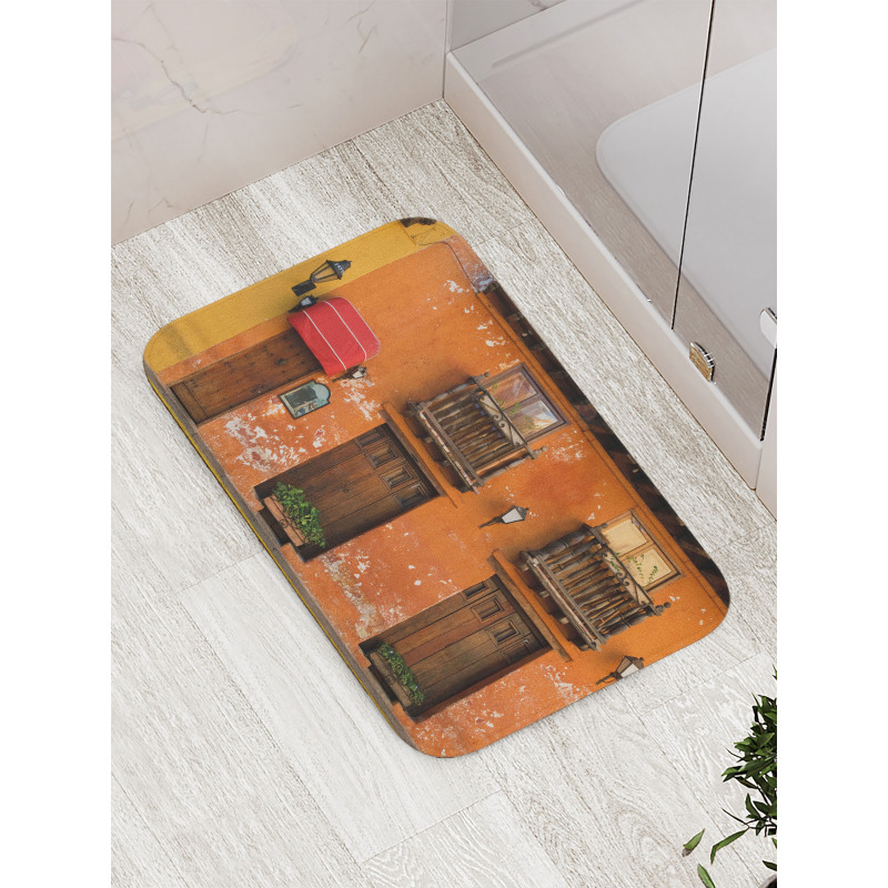 Cartagena Streets Photo Bath Mat