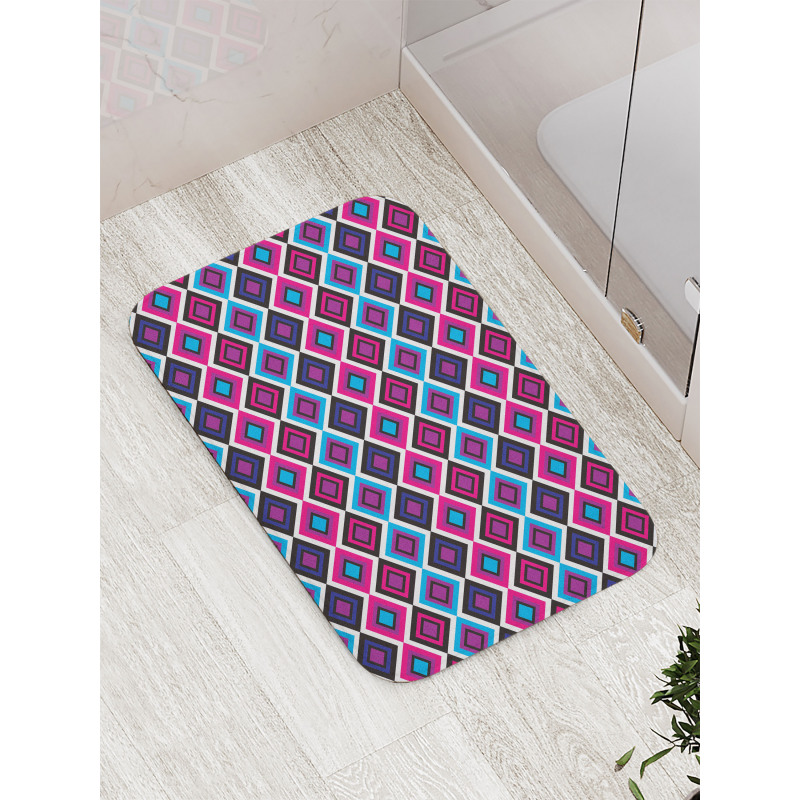 Psychedelic Lines Bath Mat