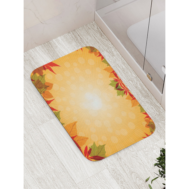 Striped Dotted Seasonal Bath Mat