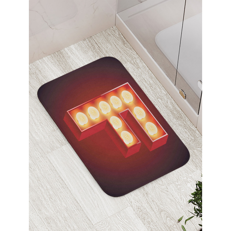 Capital F Casino Disco Bath Mat