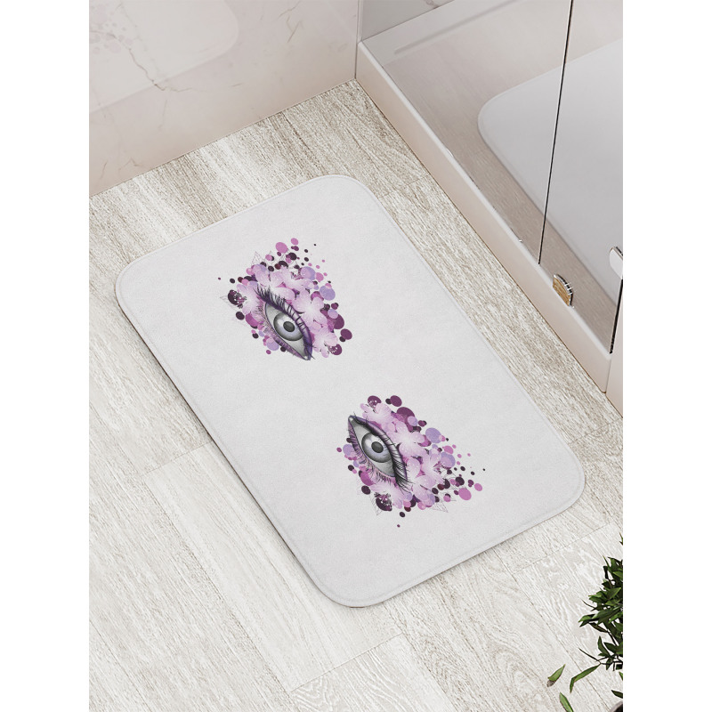 Fantasy Look Blossoms Bath Mat