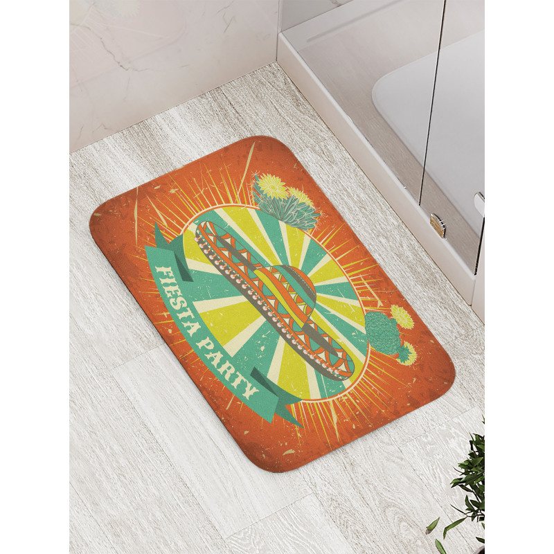 Latin America Sombrero Bath Mat