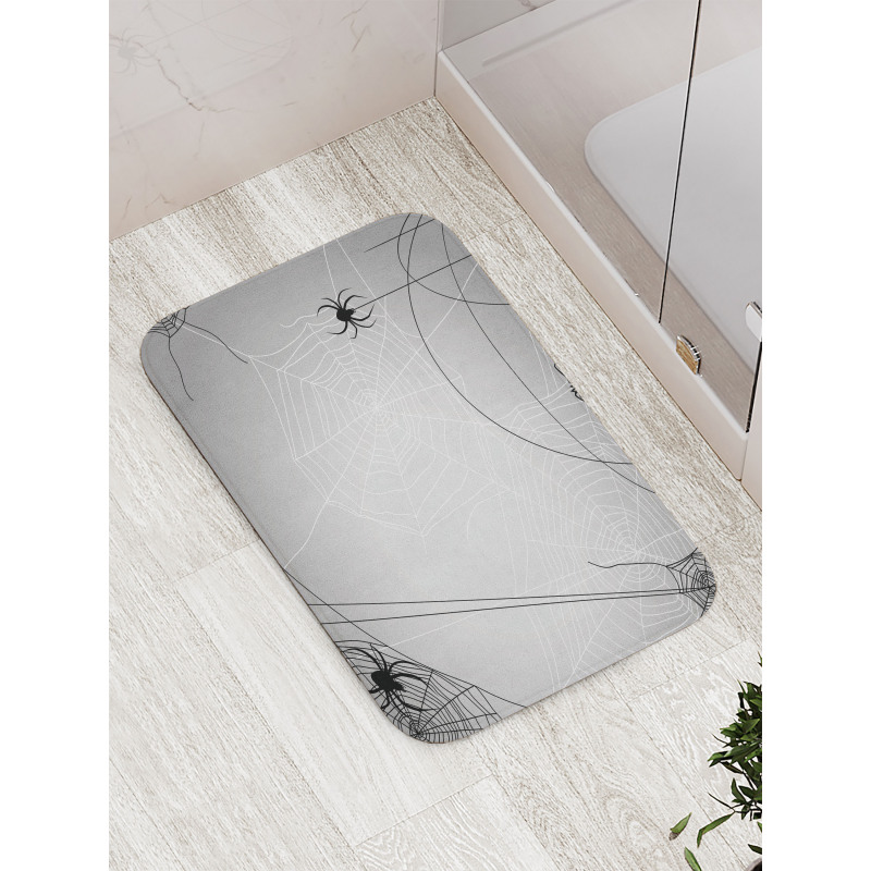 Danger Cartoon Bath Mat