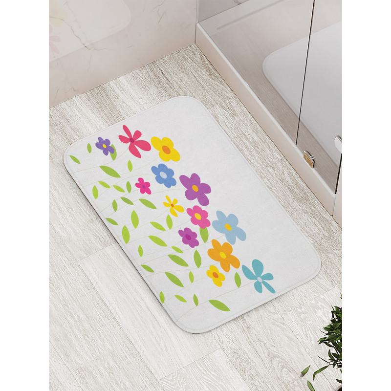 Colorful Foliage Bath Mat