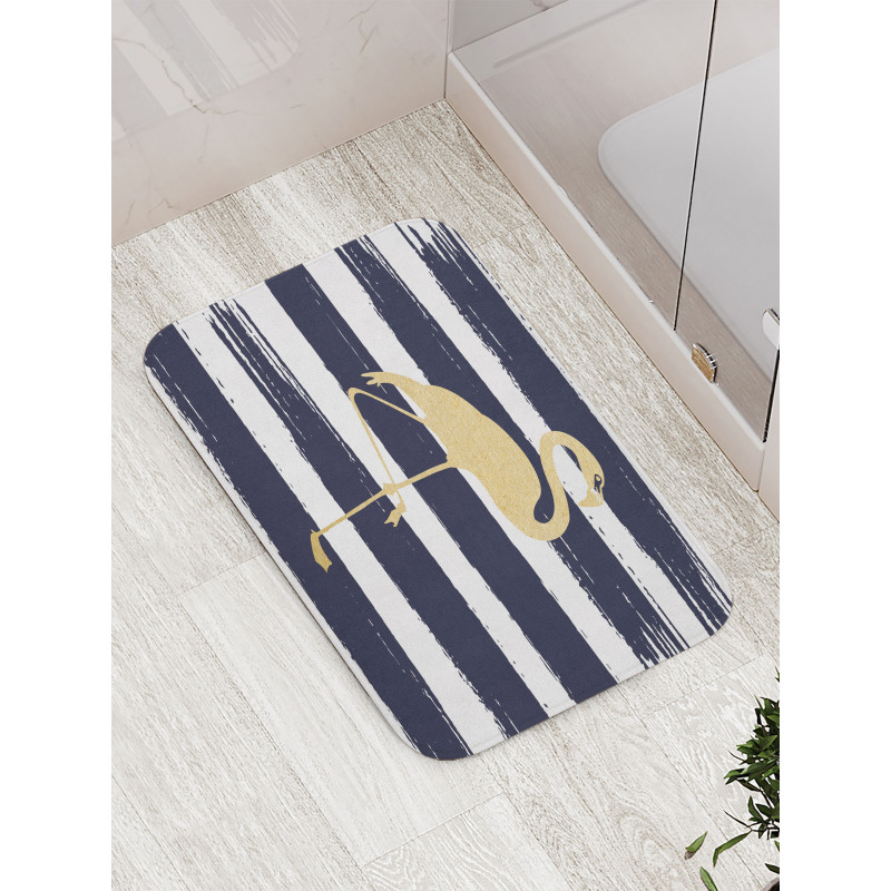 Animal Motif Design Bath Mat