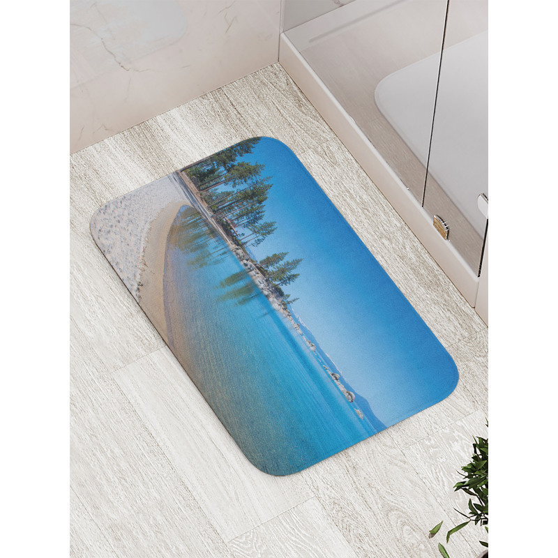 Clear Lake and Shore Bath Mat