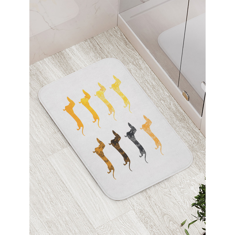 Vintage Silhouettes Bath Mat