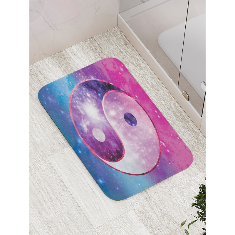 Stains Backdrop Bath Mat