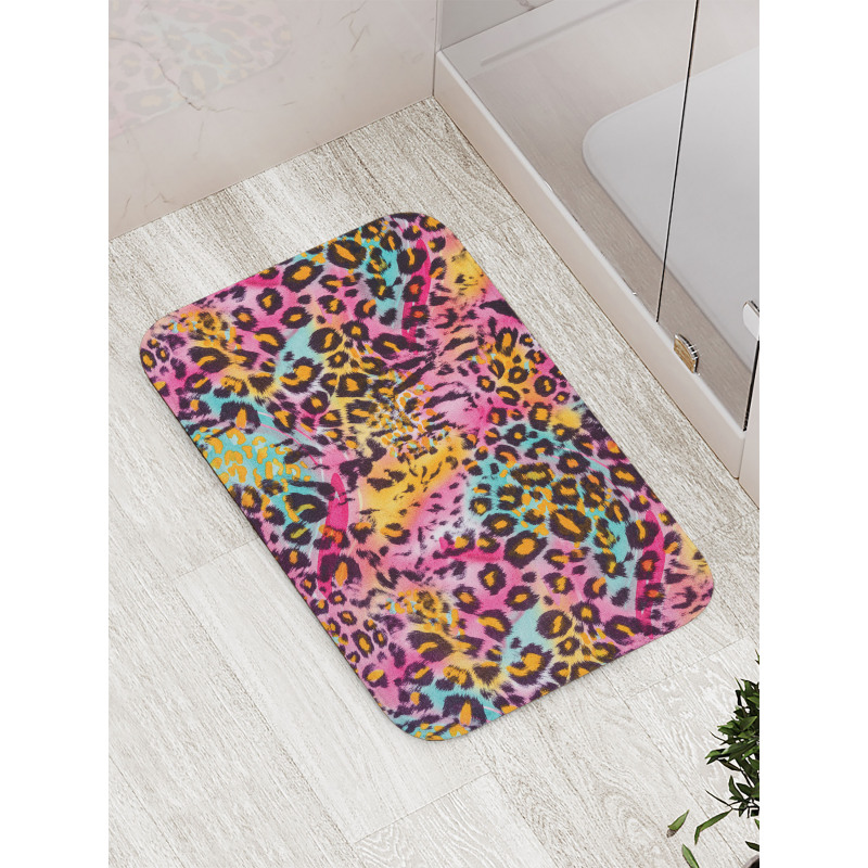 Mottled Camo Bath Mat