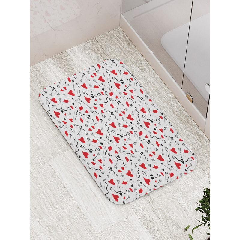 Arrows of Cupid Bath Mat