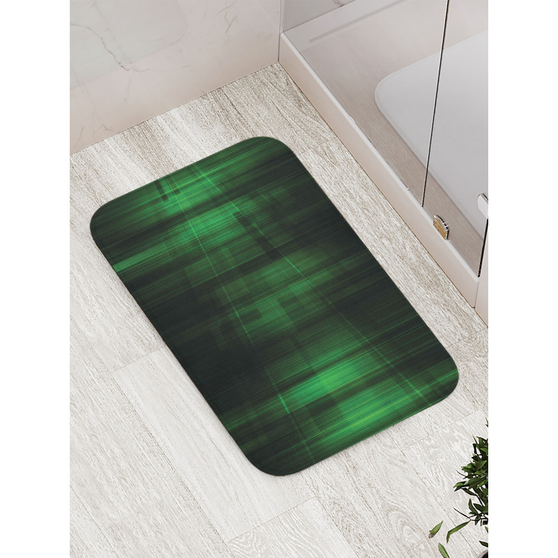 Technology Pattern Bath Mat