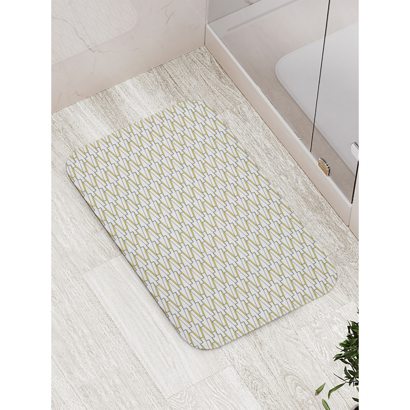 Brick Design Bath Mat