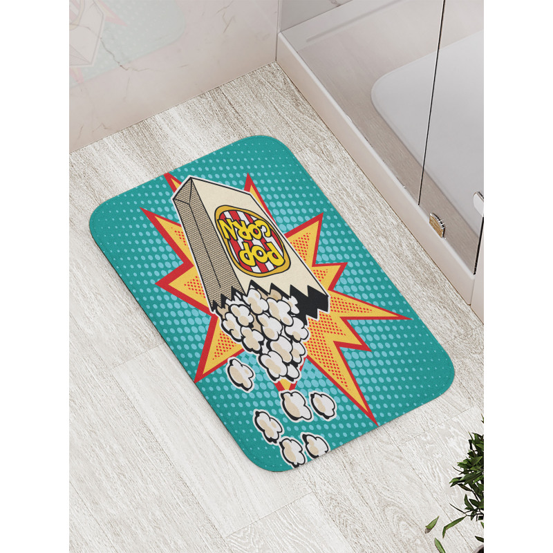 Retro Popcorn Bath Mat