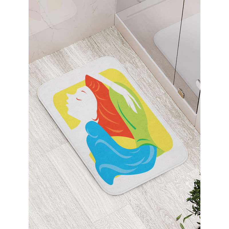 Astrology Lady Bath Mat