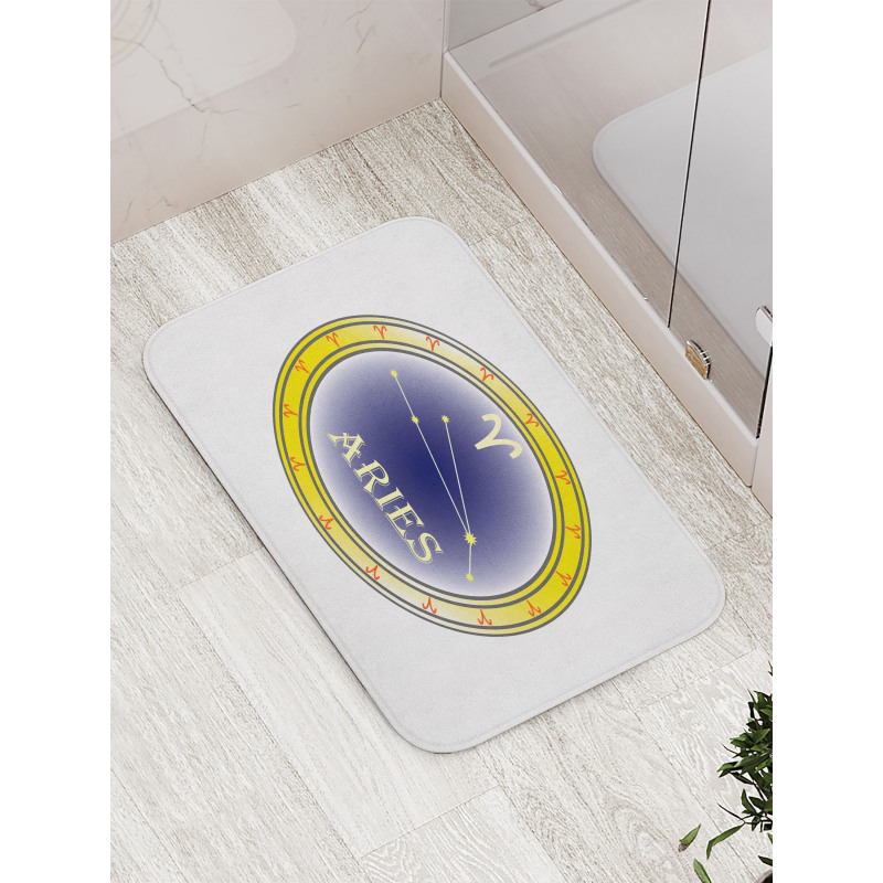 Sign Constellation Bath Mat