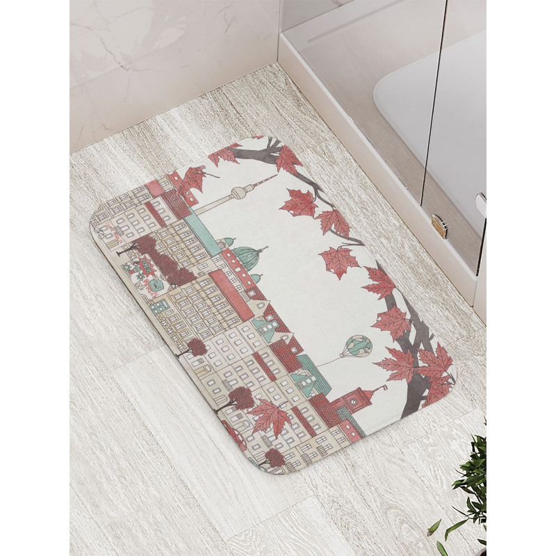 Autumn Season in Berlin Bath Mat