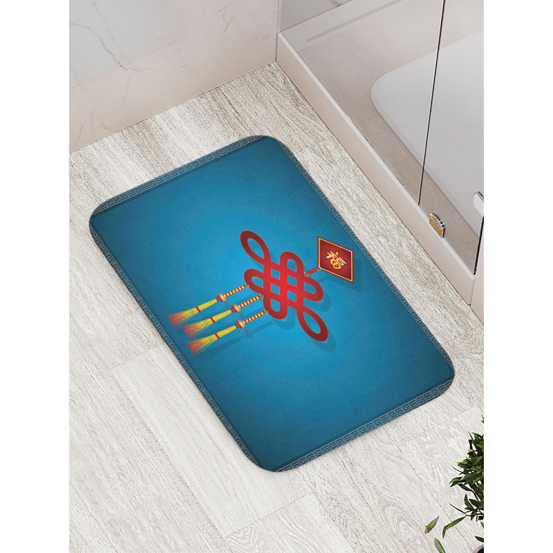 Hanging Knot Bath Mat