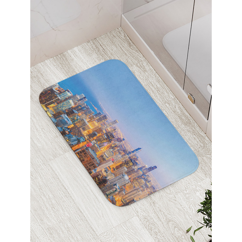 Vibrant City Bath Mat