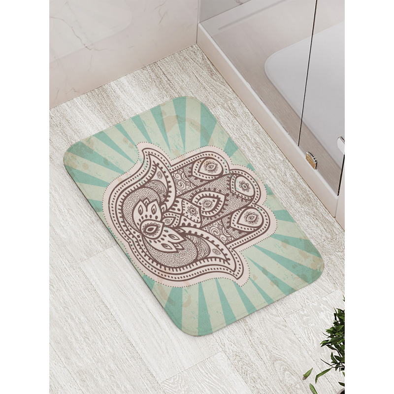 Middle Eastern Hand Bath Mat