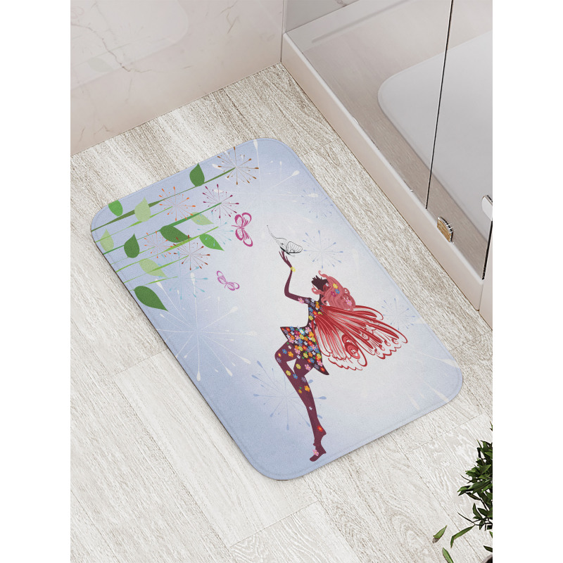 Butterfly Wing Fairy Bath Mat