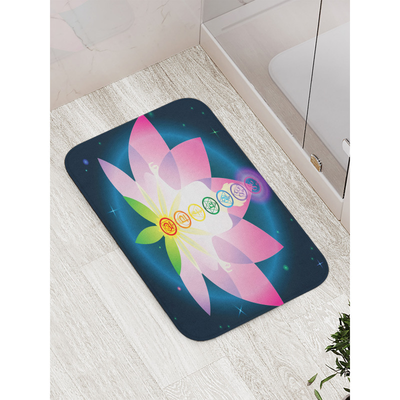 Lotus Flower Muladhara Bath Mat