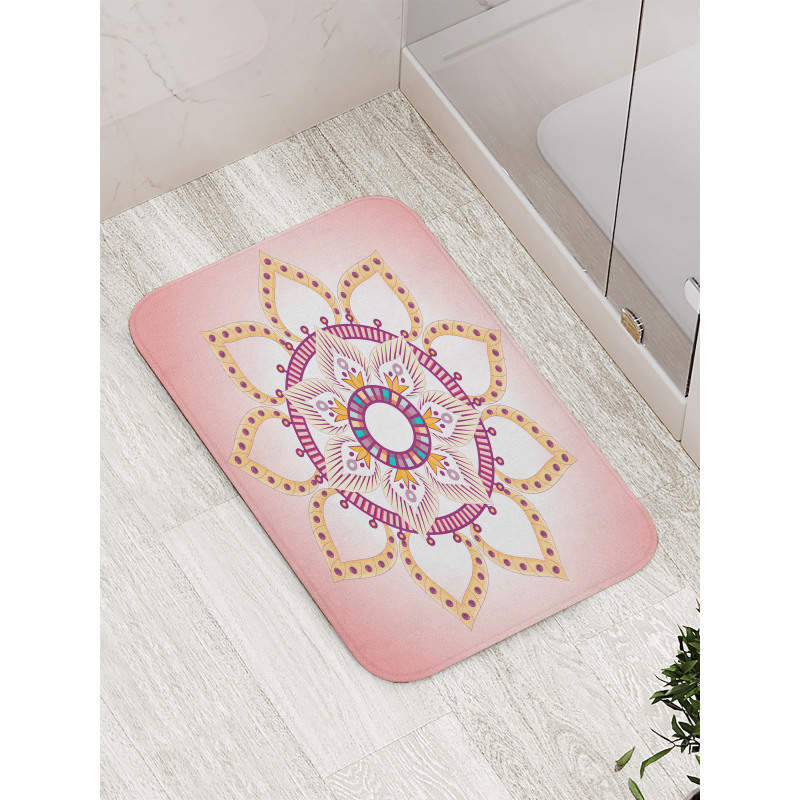 Bohemian and Simplistic Bath Mat