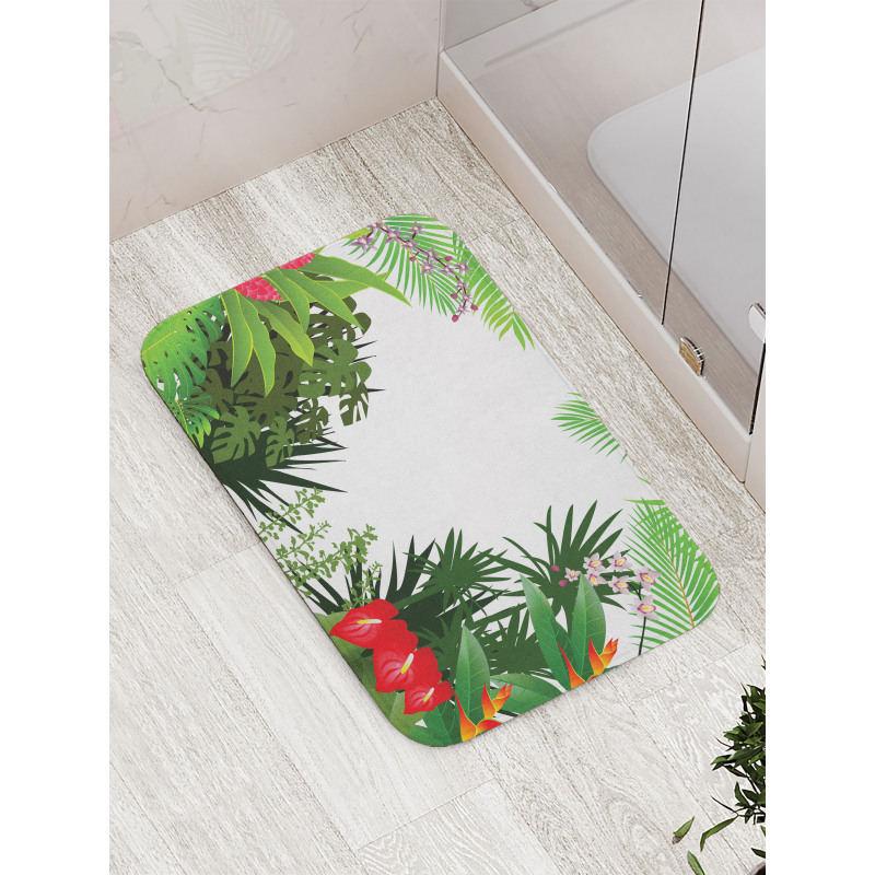 Rainforest Vegetation Bath Mat