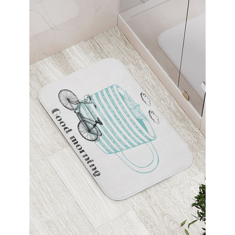 Morning Cup Bath Mat