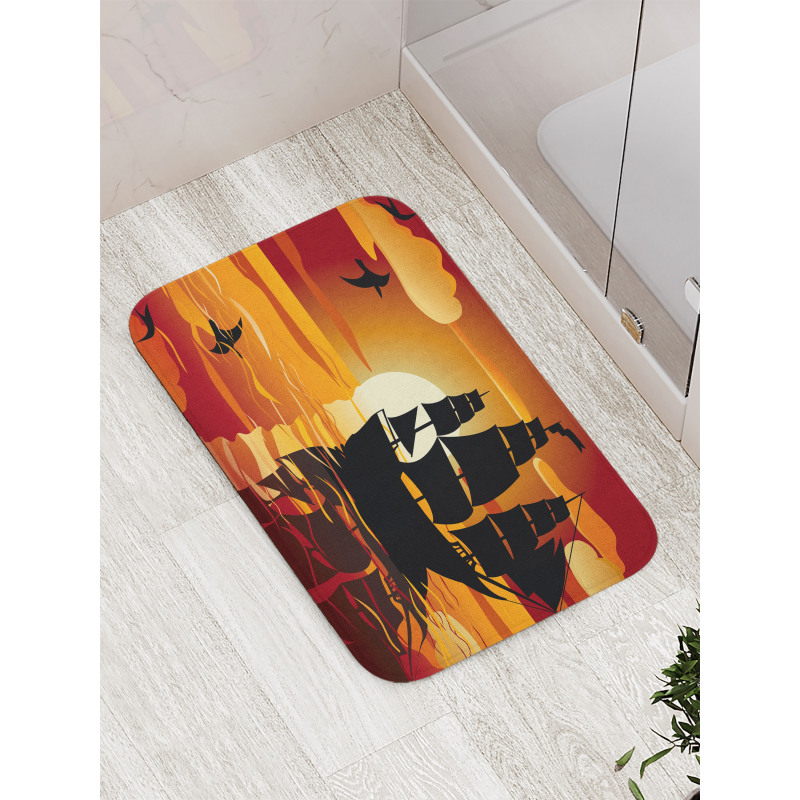 Tranquil Evening Bath Mat