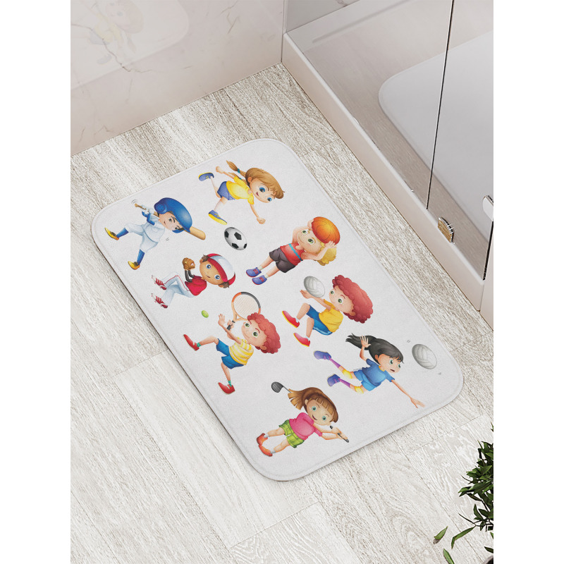 Active Children Bath Mat