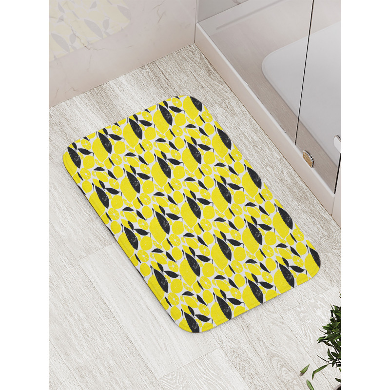 Summer Breeze Sketch Bath Mat