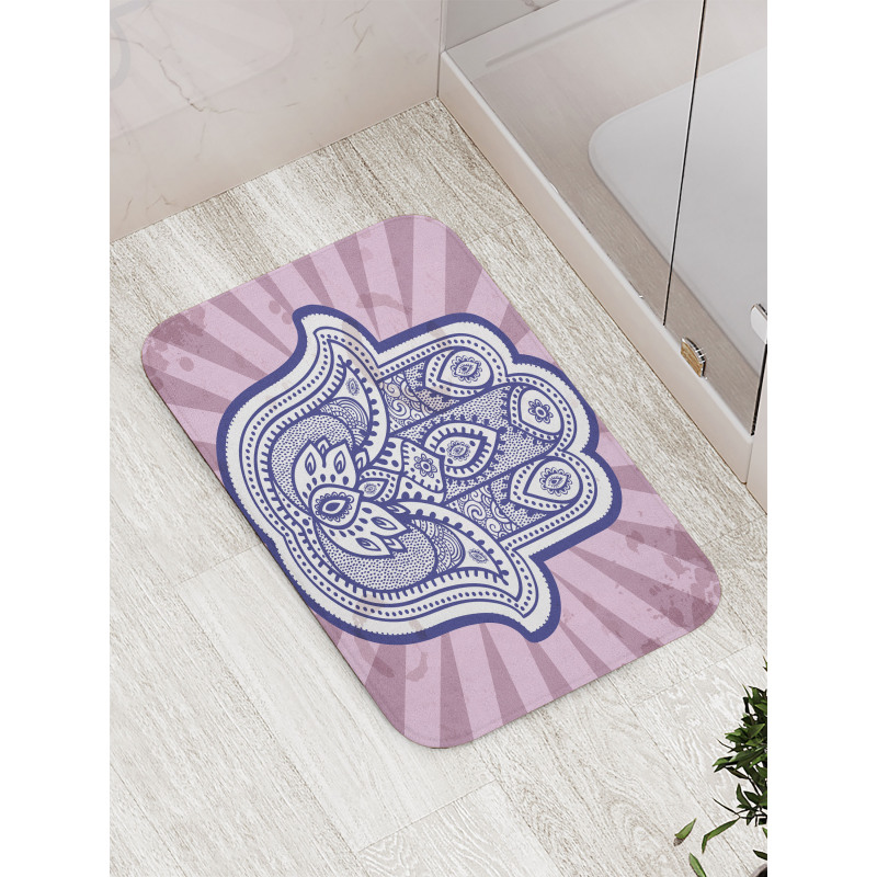 Turkish Paisleys Boho Bath Mat