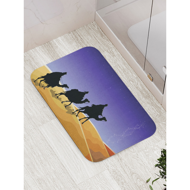 Christmas Star Timeless Bath Mat