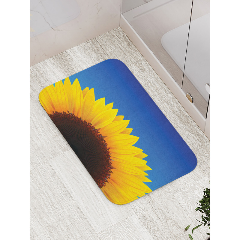 Sunflower Leaf Bath Mat