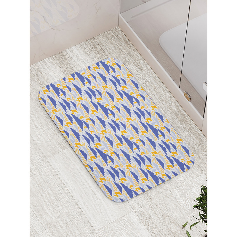 Pouring Water and Thunder Bath Mat