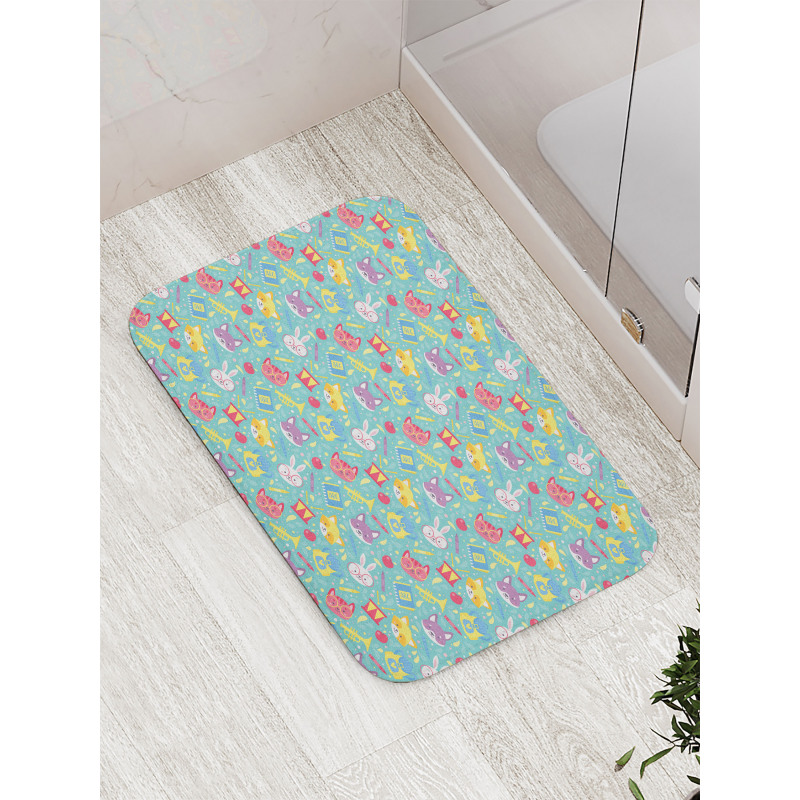 Kindergarten Concept Bath Mat