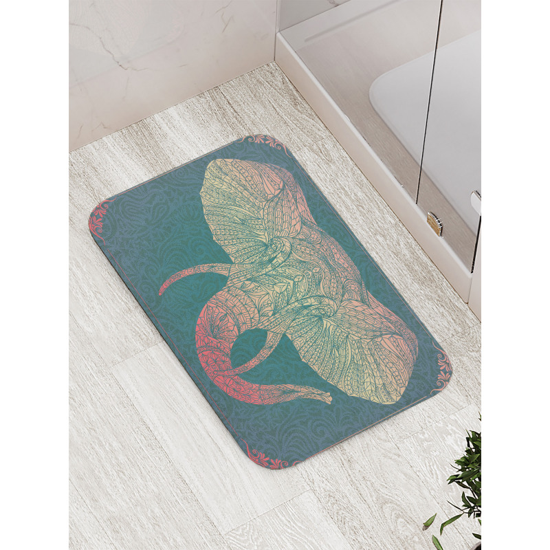 South East Asia Animal Bath Mat