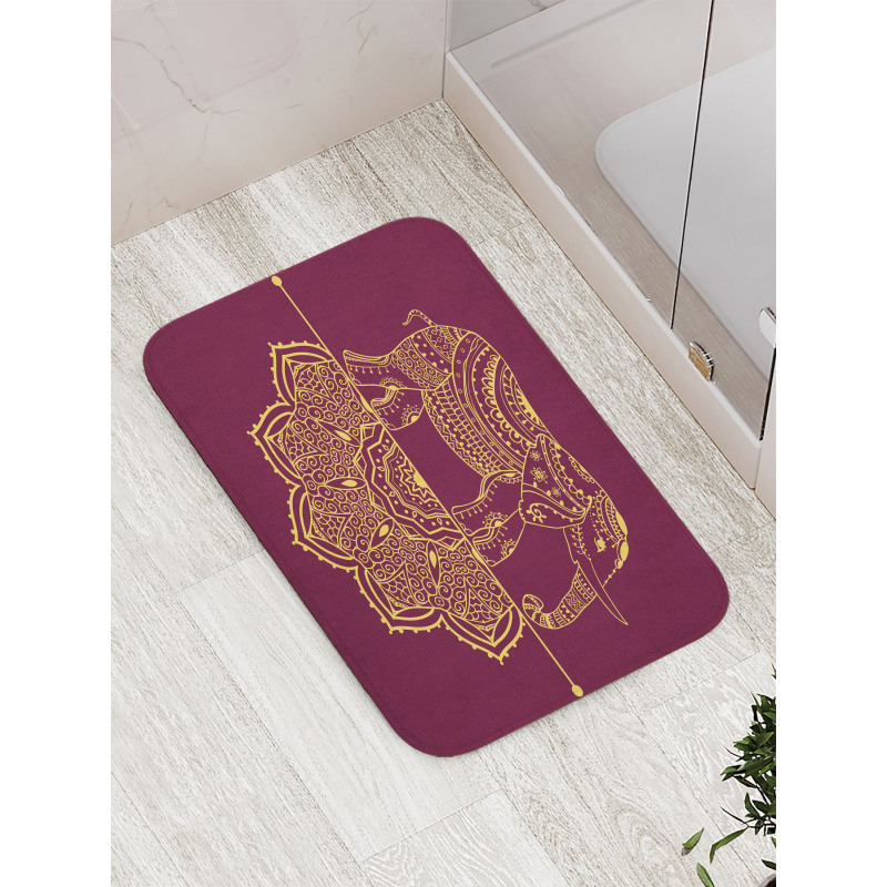 Animal Mandala Bath Mat