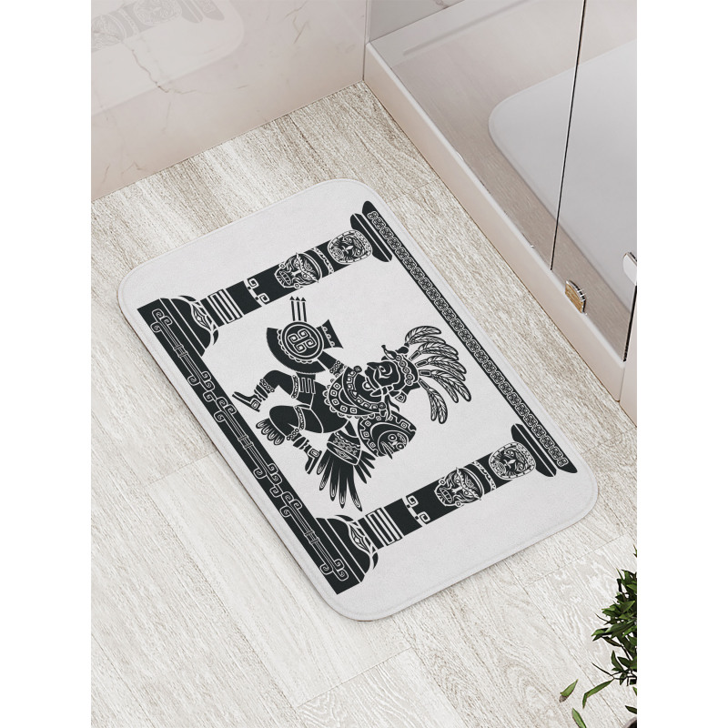 Monchrome Man Bath Mat