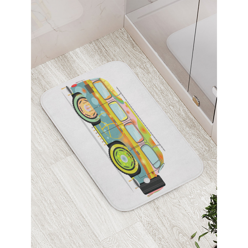 Hippie Campervan Bath Mat